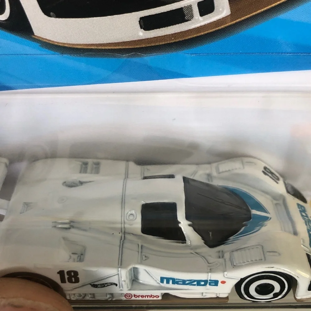 Mazda 787B White Toy Car